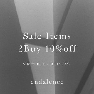 SALE ITEM 2BUY10％OFF