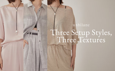 Three Setup Styles, Three Textures