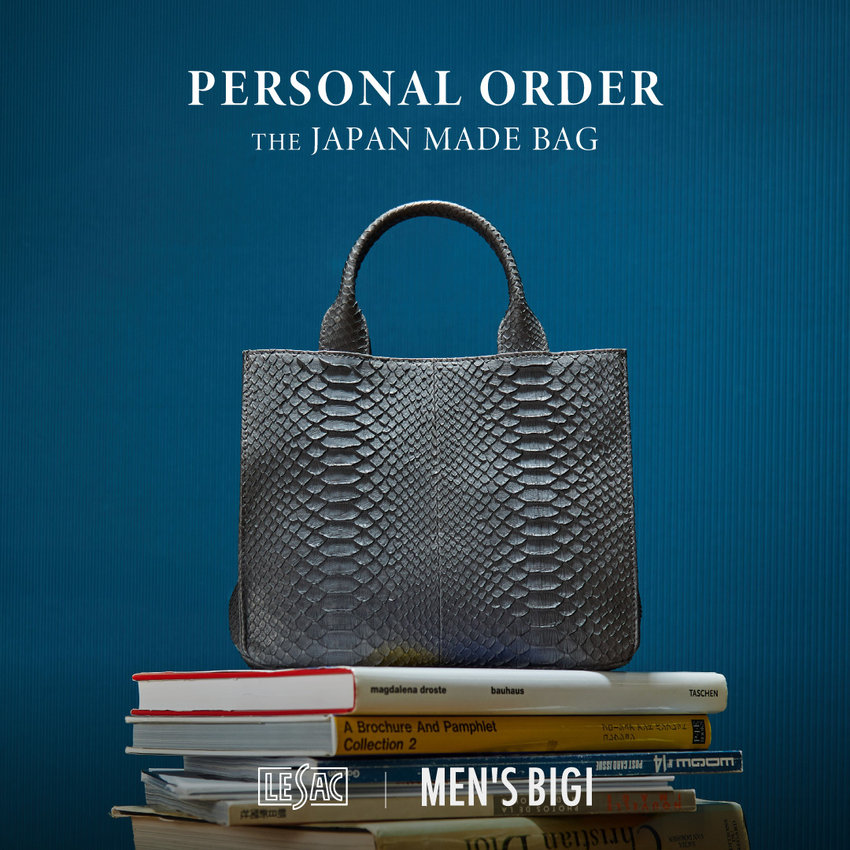 【MEN’S BIGI】26AW レザック バッグオーダー会POP-UP開催中