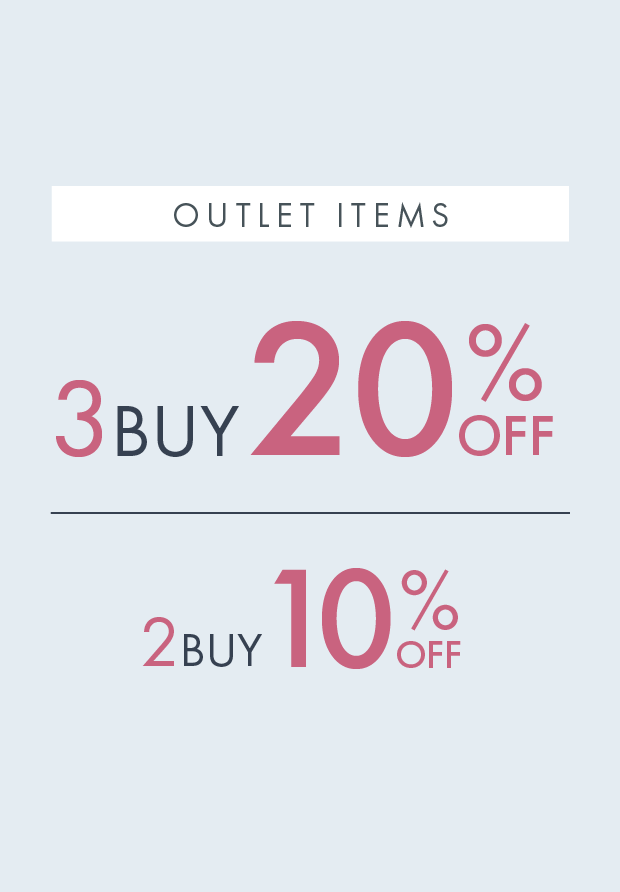 アウトレット2BUY10% 3BUY15%