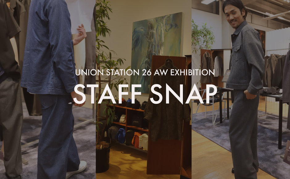 【全て帯付き】エスエー　関連　4枚セット UNION STATION2026 AUTUMN & WINTER STAFF SNAP｜BIGI ONLINE STORE