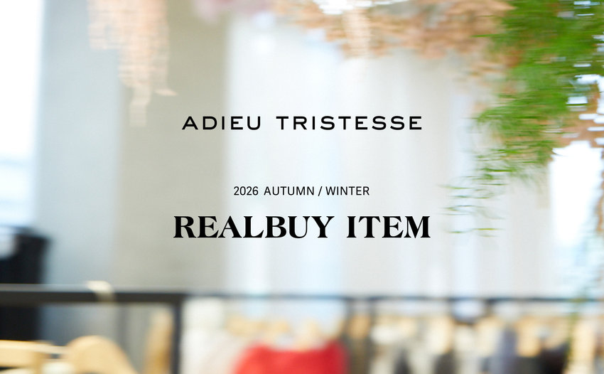 ADIEU TRISTESSE REALBUY ITEM