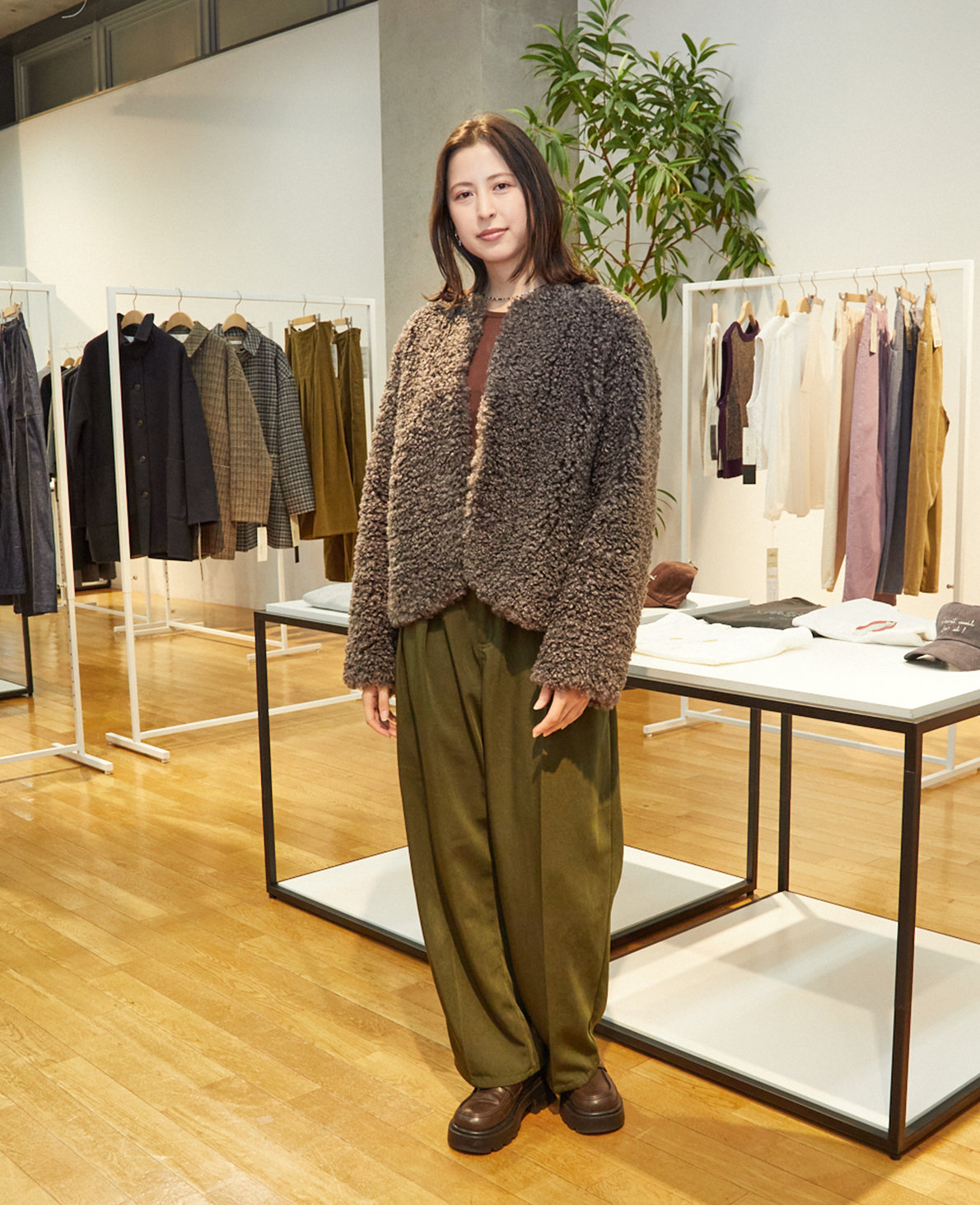 AMBERのスタイリング画像