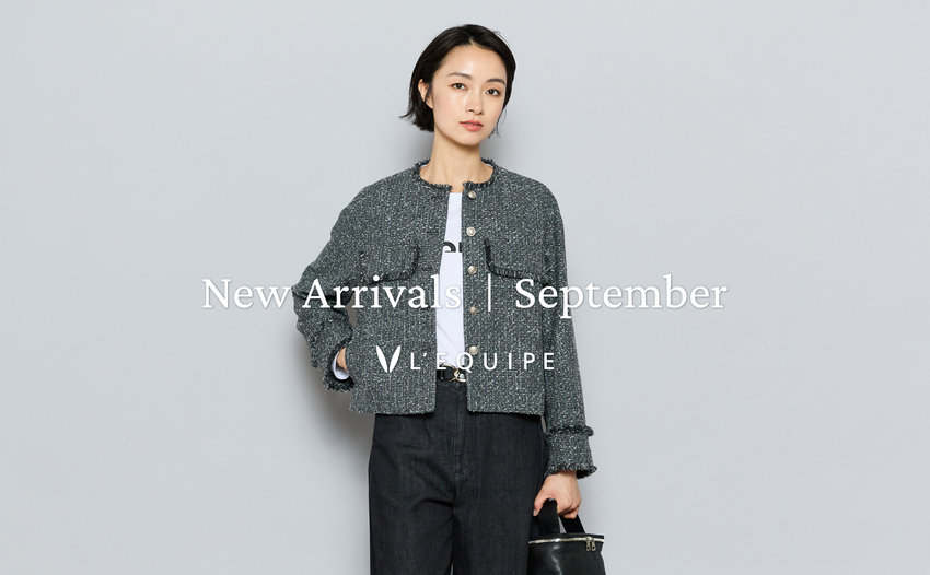 L'EQUIPE | Sptember New Arrivals
