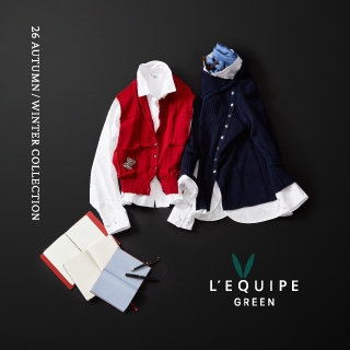 L'EQUIPE GREEN 26AW POP UP STORE