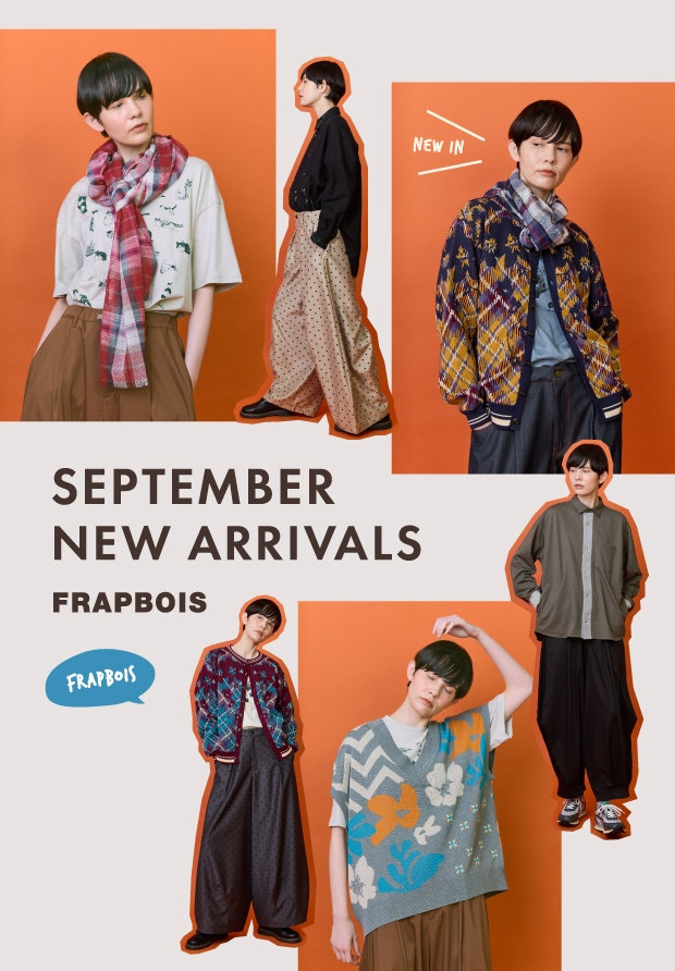 FRAPBOIS Septmber New Arrivals