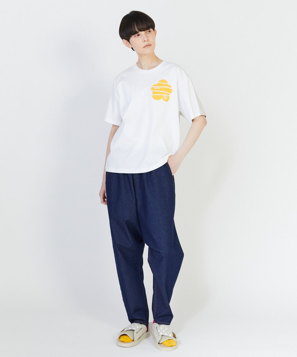 FRAPBOIS スマートサルエルパンツ ネイビー