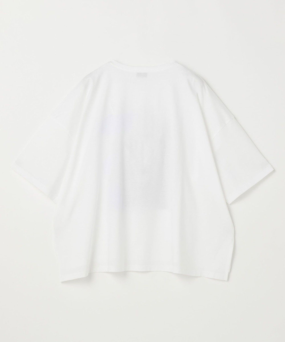 MOGA ハイゲージ天竺オリジナルプリントＴシャツ ホワイト