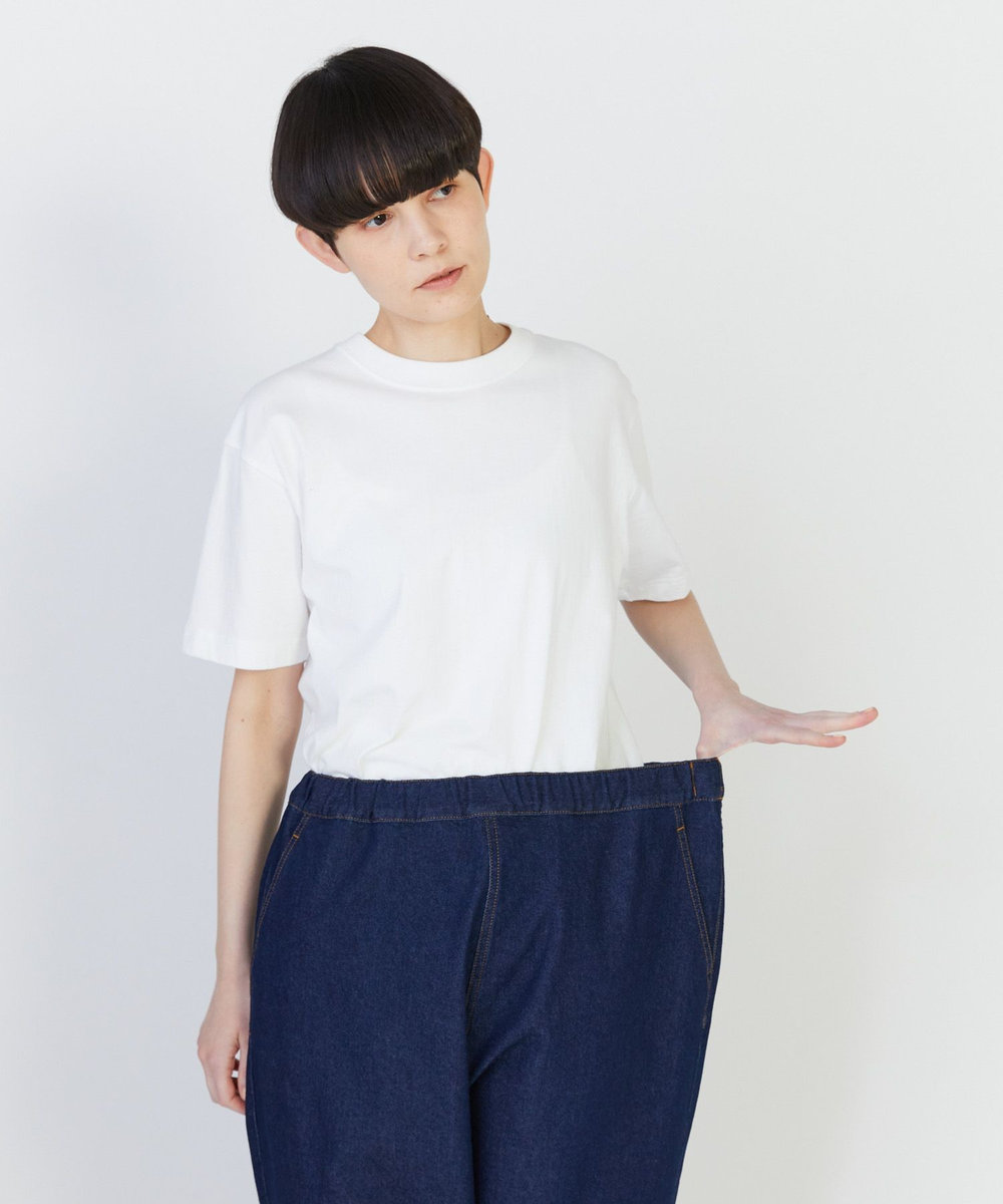 FRAPBOIS スマートサルエルパンツ ネイビー