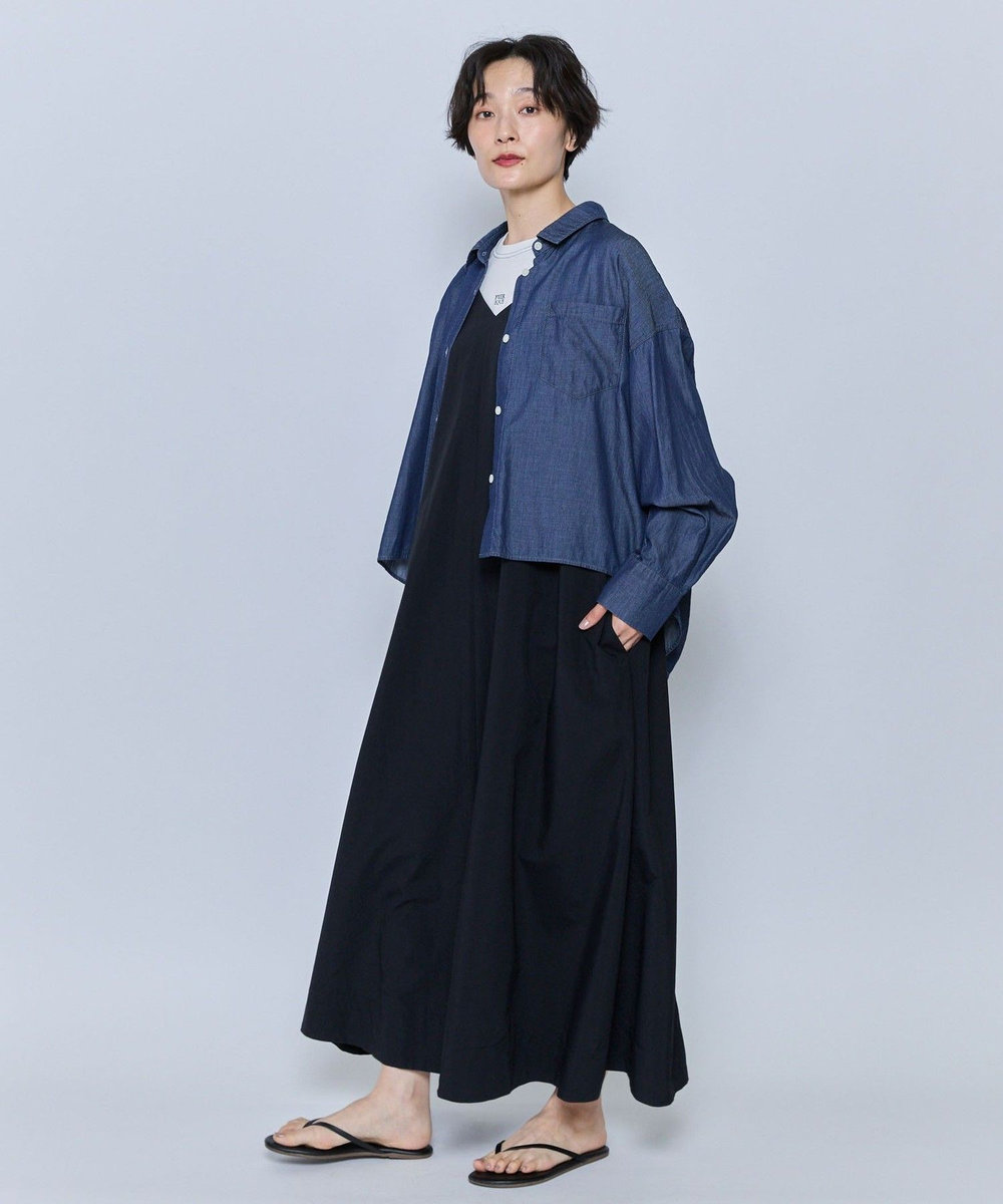feerique feerique 3OZデニムシャツ ブルー