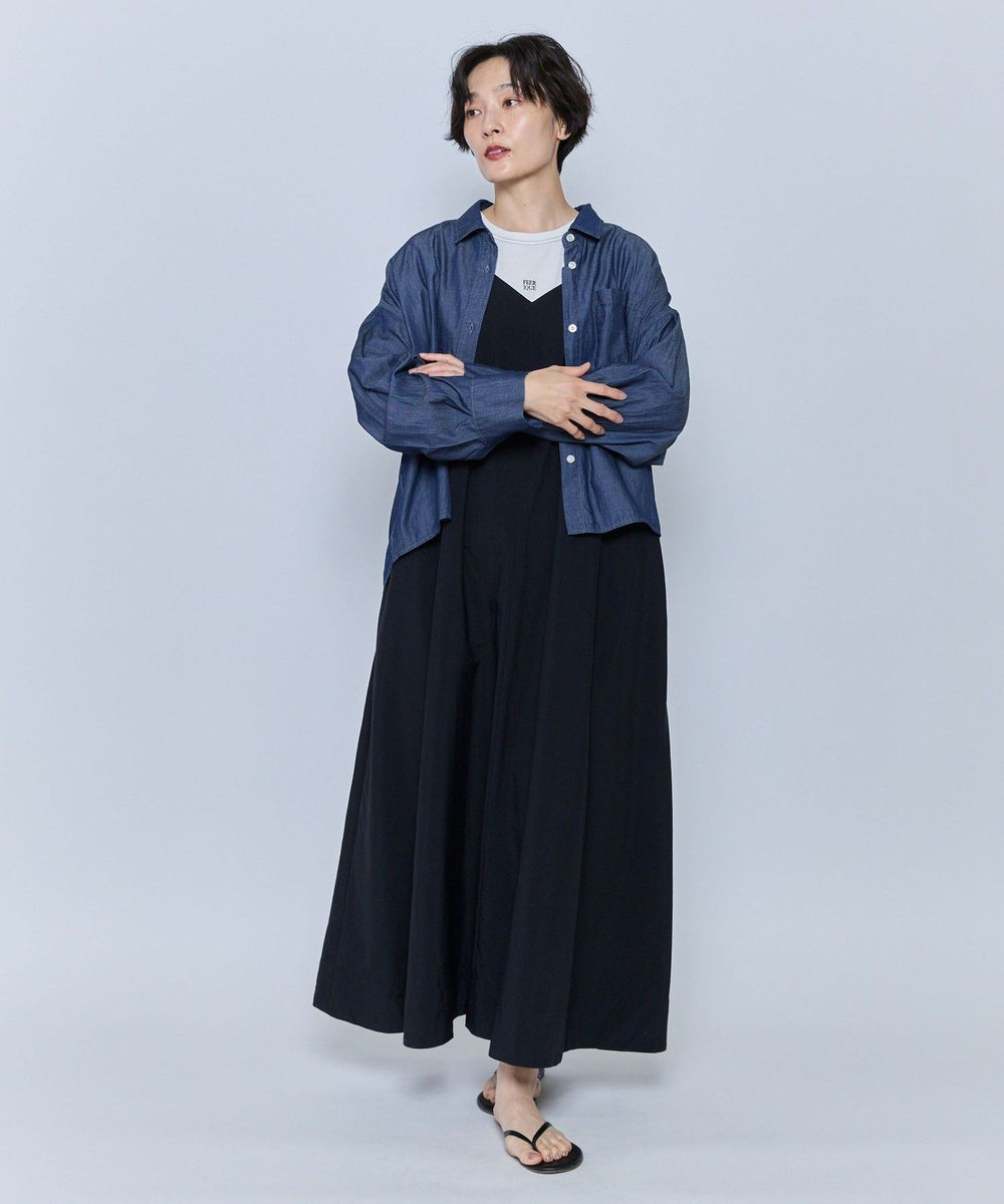 feerique feerique 3OZデニムシャツ ブルー