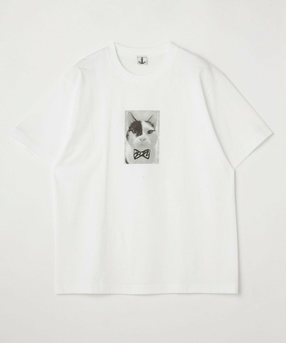 LOISIR えいたフォトT-シャツ ホワイト