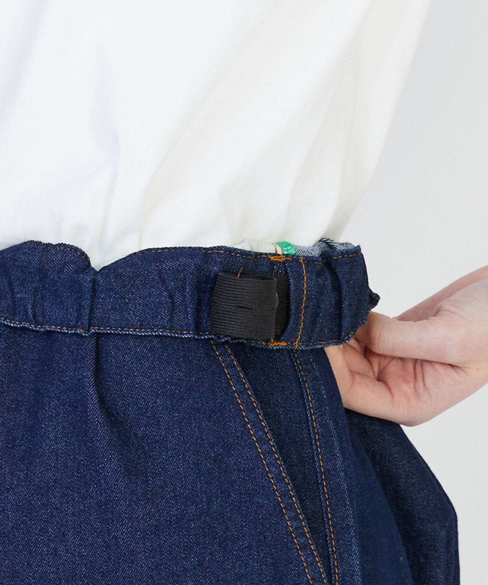 FRAPBOIS スマートサルエルパンツ ネイビー