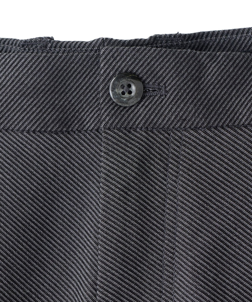 MEN'S BIGI ハイパワーストレッチ ツイルパンツ＜2wayストレッチ＞<接触冷感＞ ダークグレー