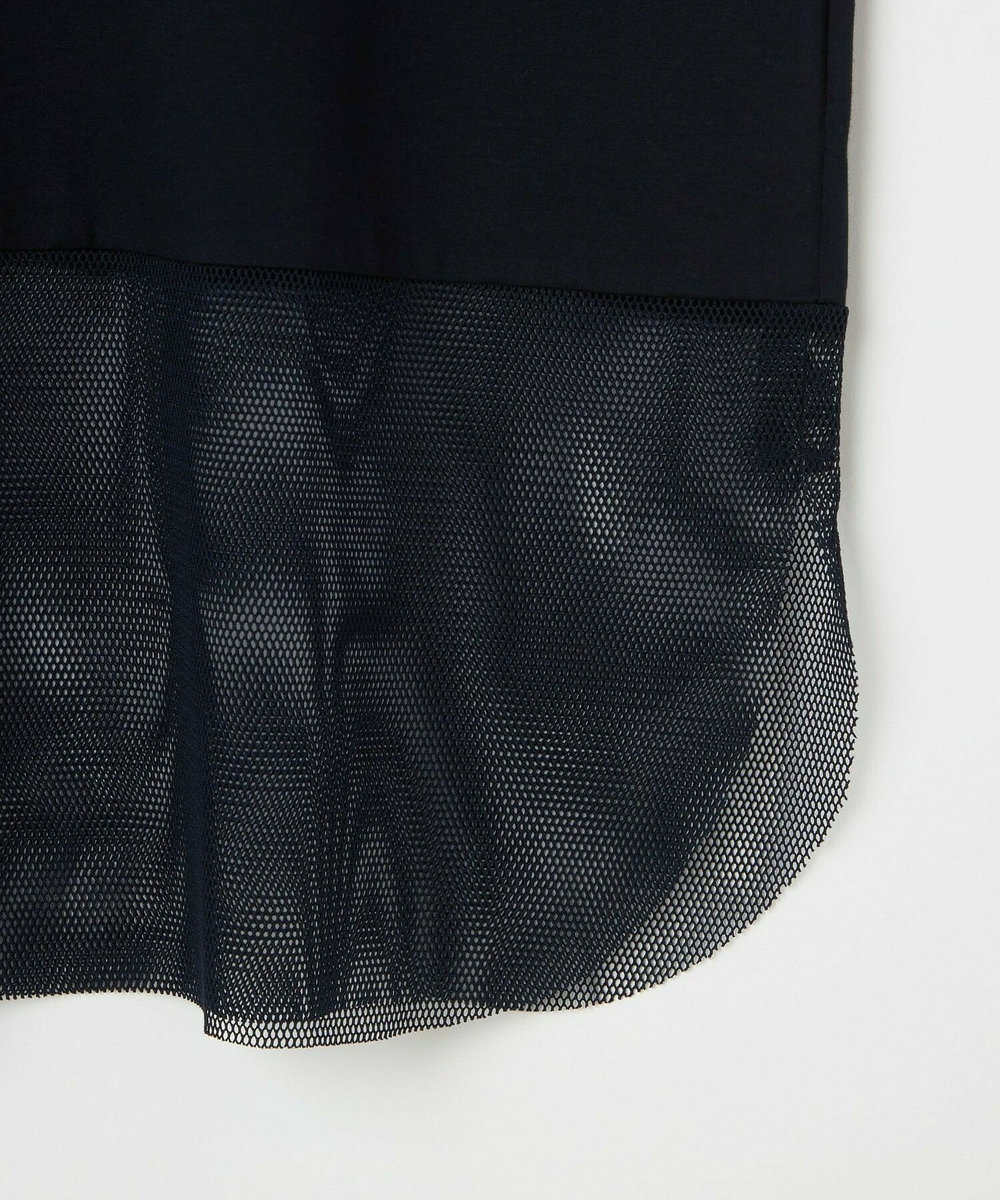 feerique feerique コンパクト天竺ドッキングプルオーバー ブラック