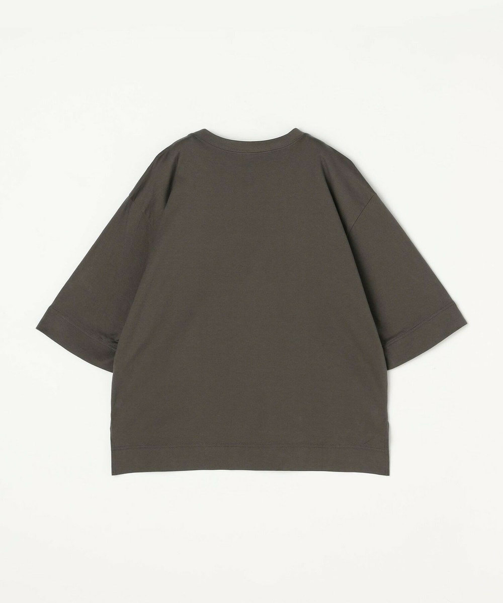 L'EQUIPE フレームロゴTシャツ チャコールグレー