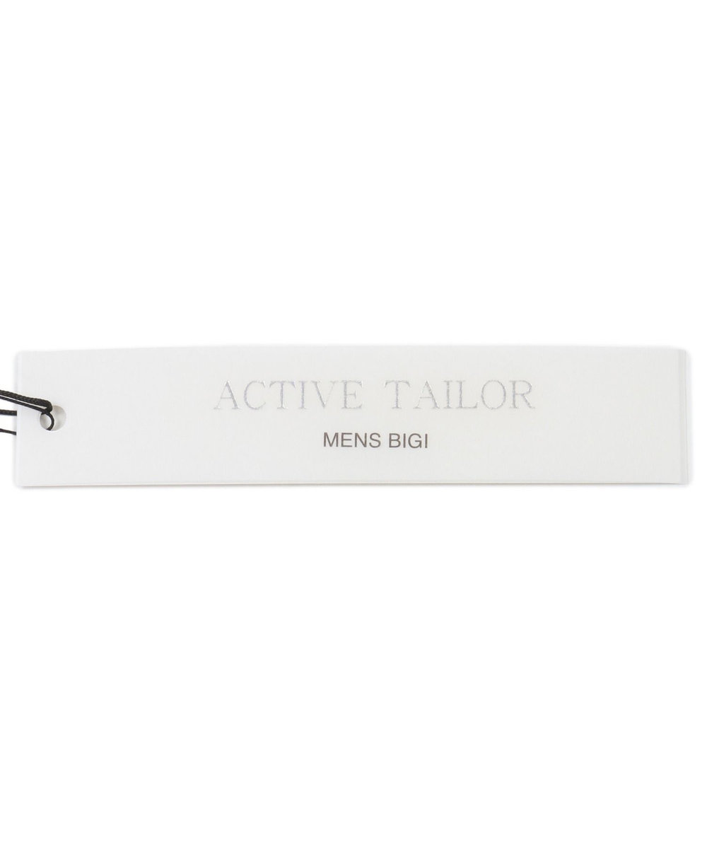 MEN'S BIGI 【ACTIVE TAILOR】シルケットスムースVネックTシャツ ホワイト