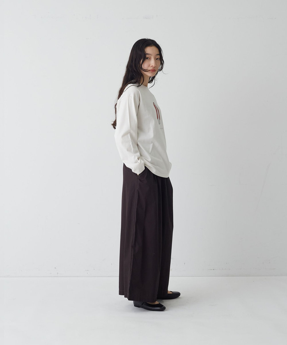 congés payés ADIEU TRISTESSE ガウチョパンツ ブラウン