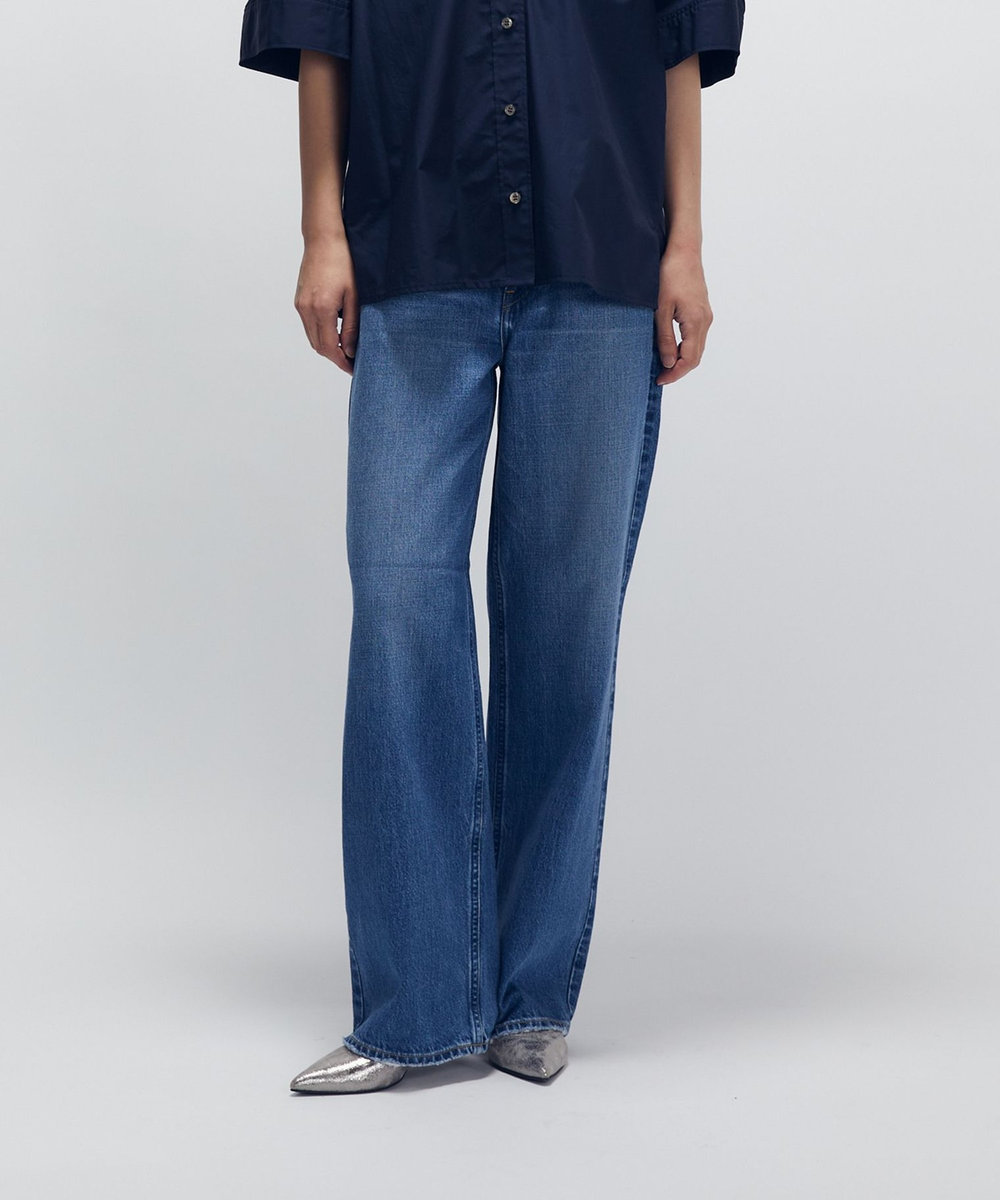 1er Arrondissement ＜upper hights / アッパーハイツ＞“THE NICE MID RISE"デニムパンツ ライトブルー