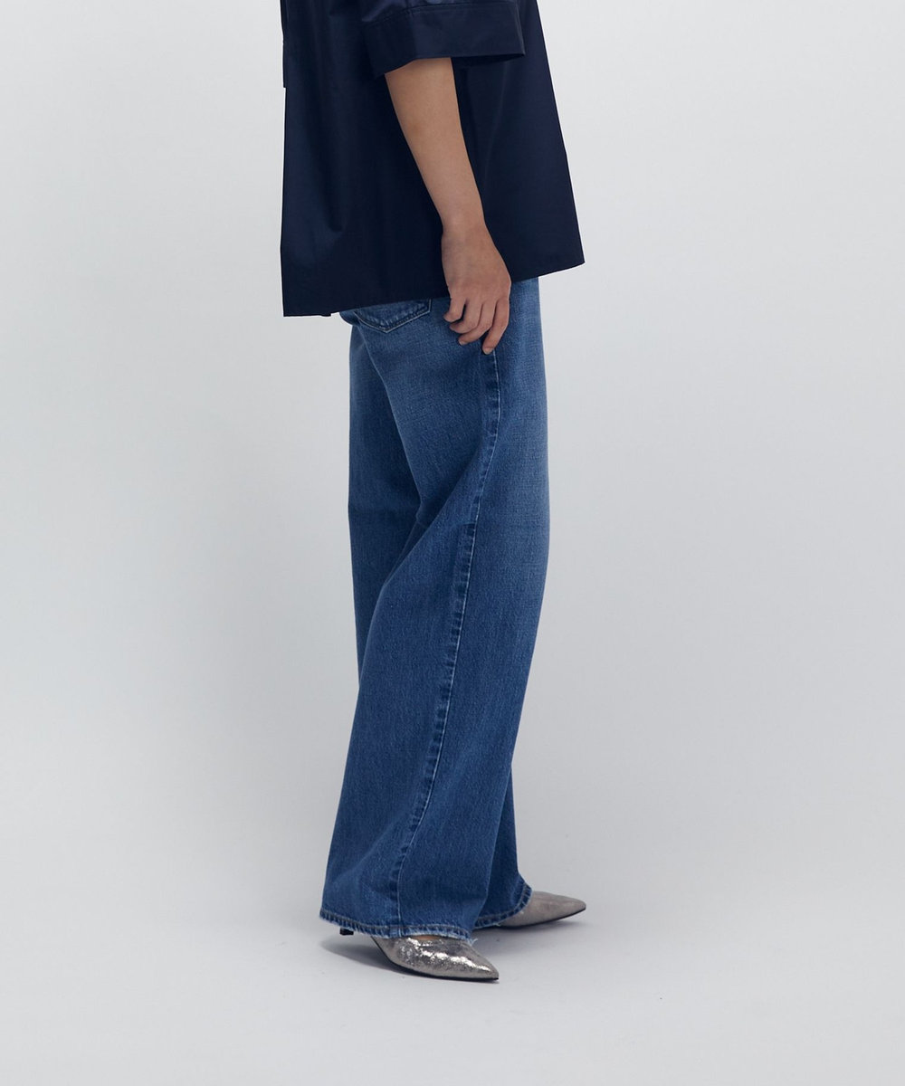 1er Arrondissement ＜upper hights / アッパーハイツ＞“THE NICE MID RISE"デニムパンツ ライトブルー