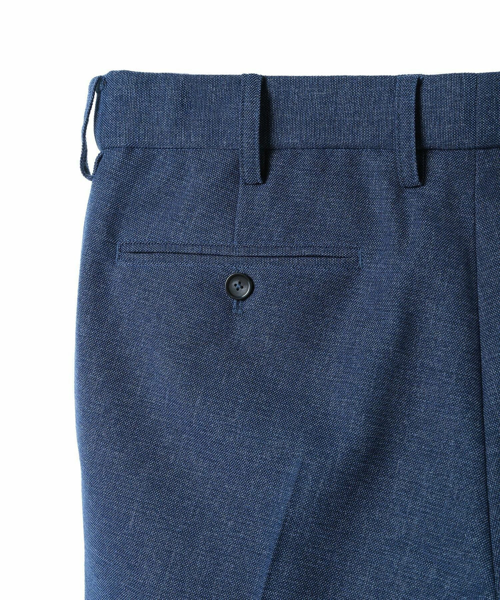 MEN'S BIGI 【ACTIVE TAILOR/アクティブテイラー】カラミメッシュストレッチパンツ ブルー