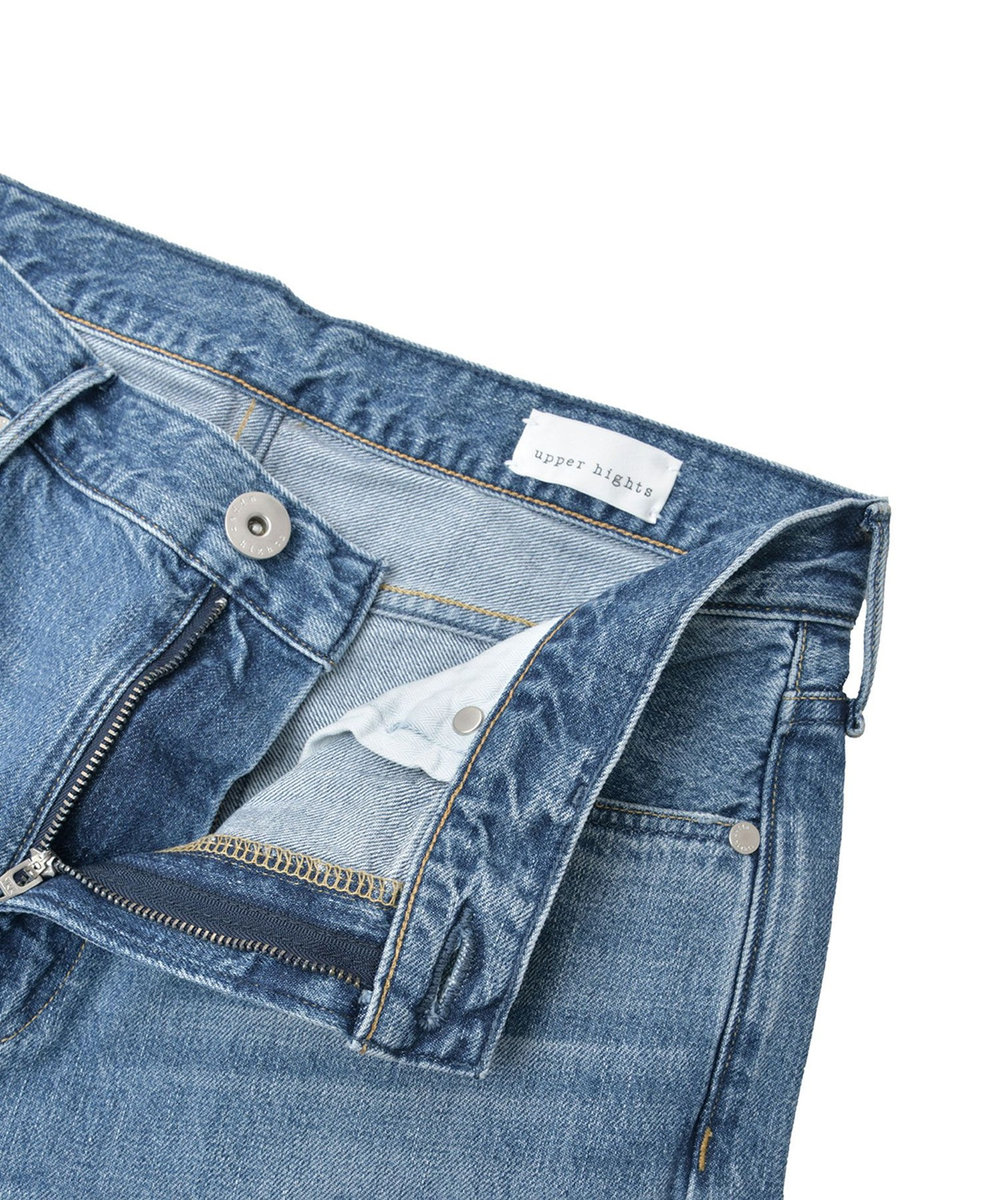 1er Arrondissement ＜upper hights / アッパーハイツ＞“THE NICE MID RISE"デニムパンツ ライトブルー