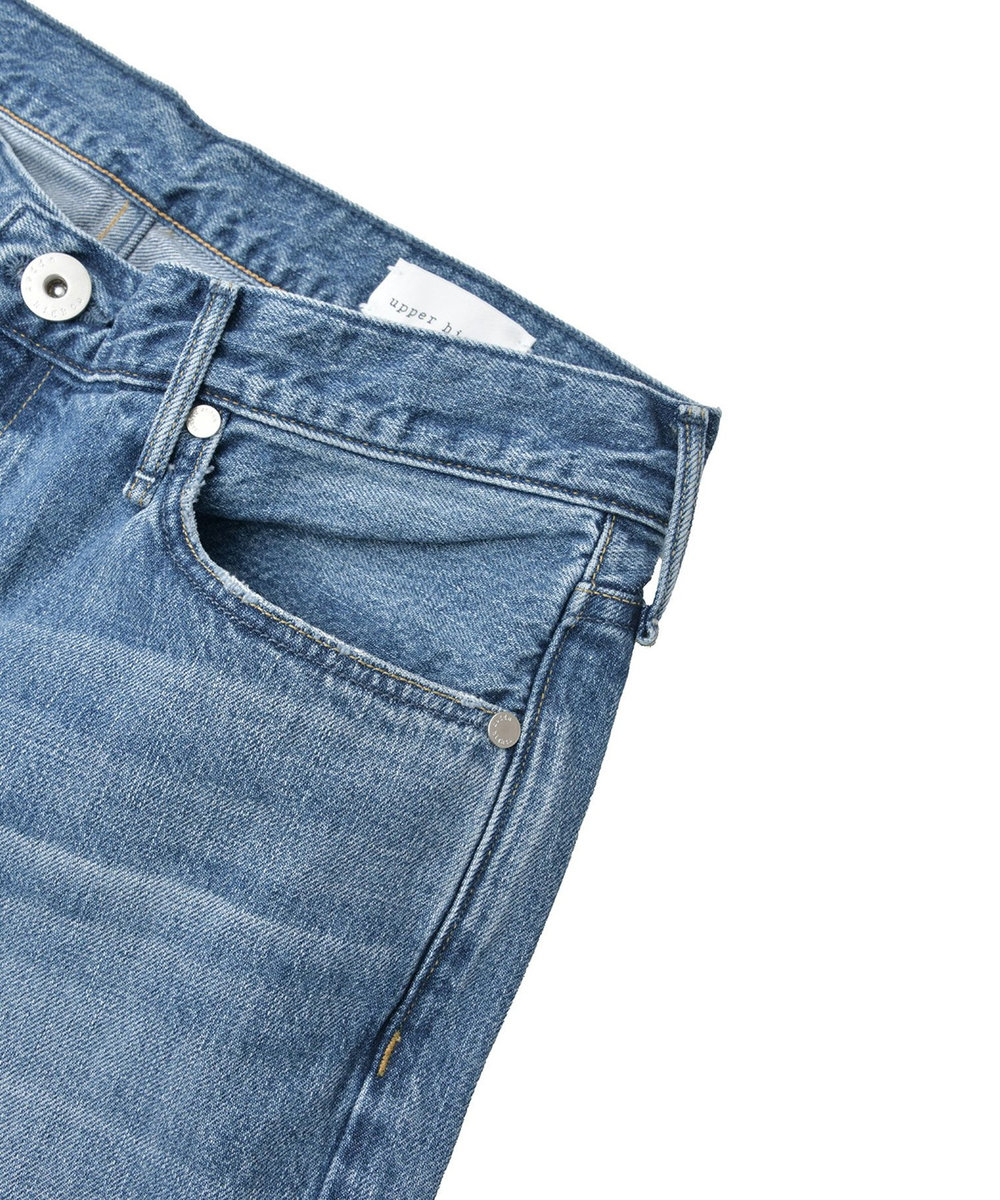 1er Arrondissement ＜upper hights / アッパーハイツ＞“THE NICE MID RISE"デニムパンツ ライトブルー