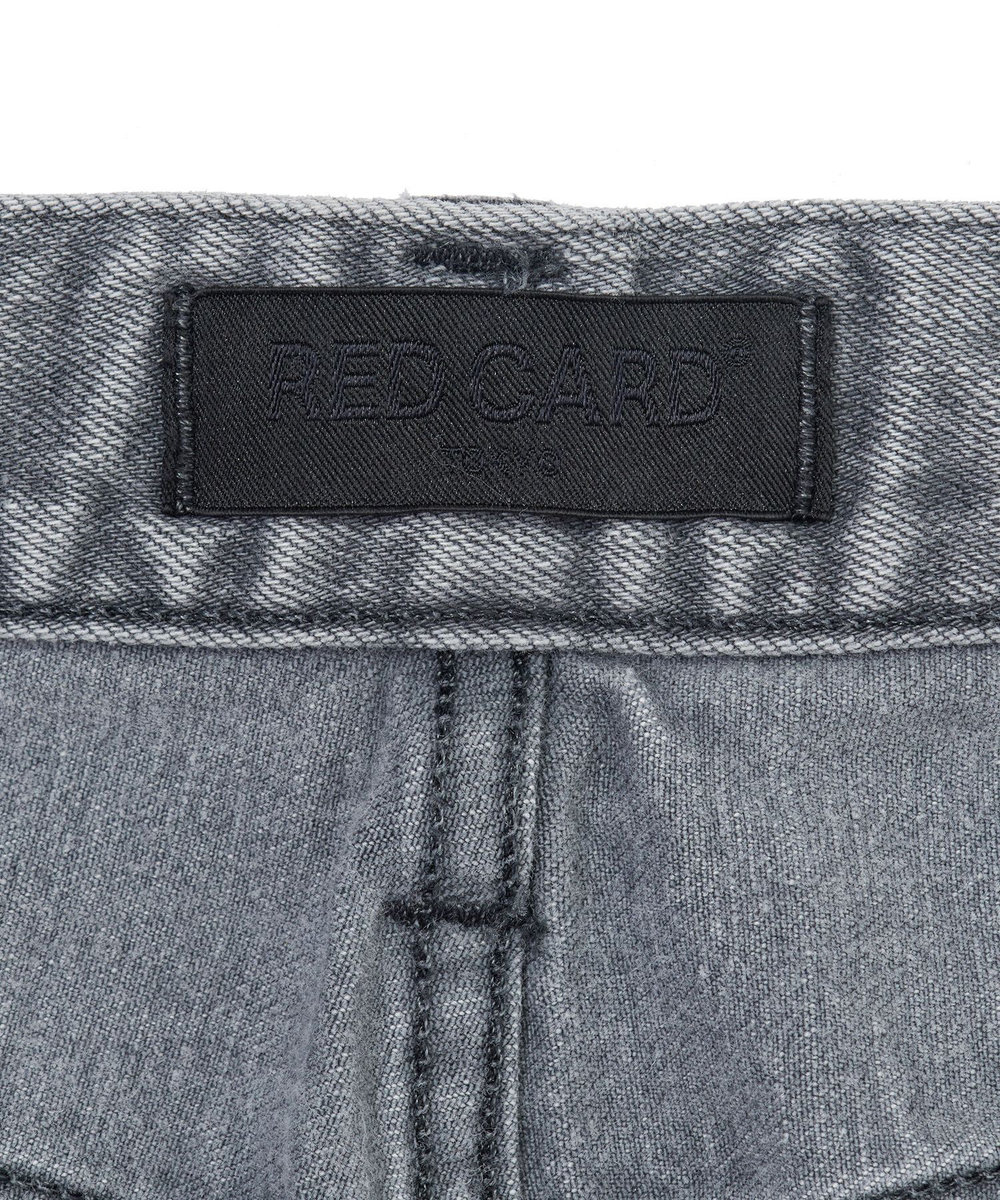 MEN'S BIGI 【RED CARD/レッドカード】別注 Bass クリーンライトデニム グレー