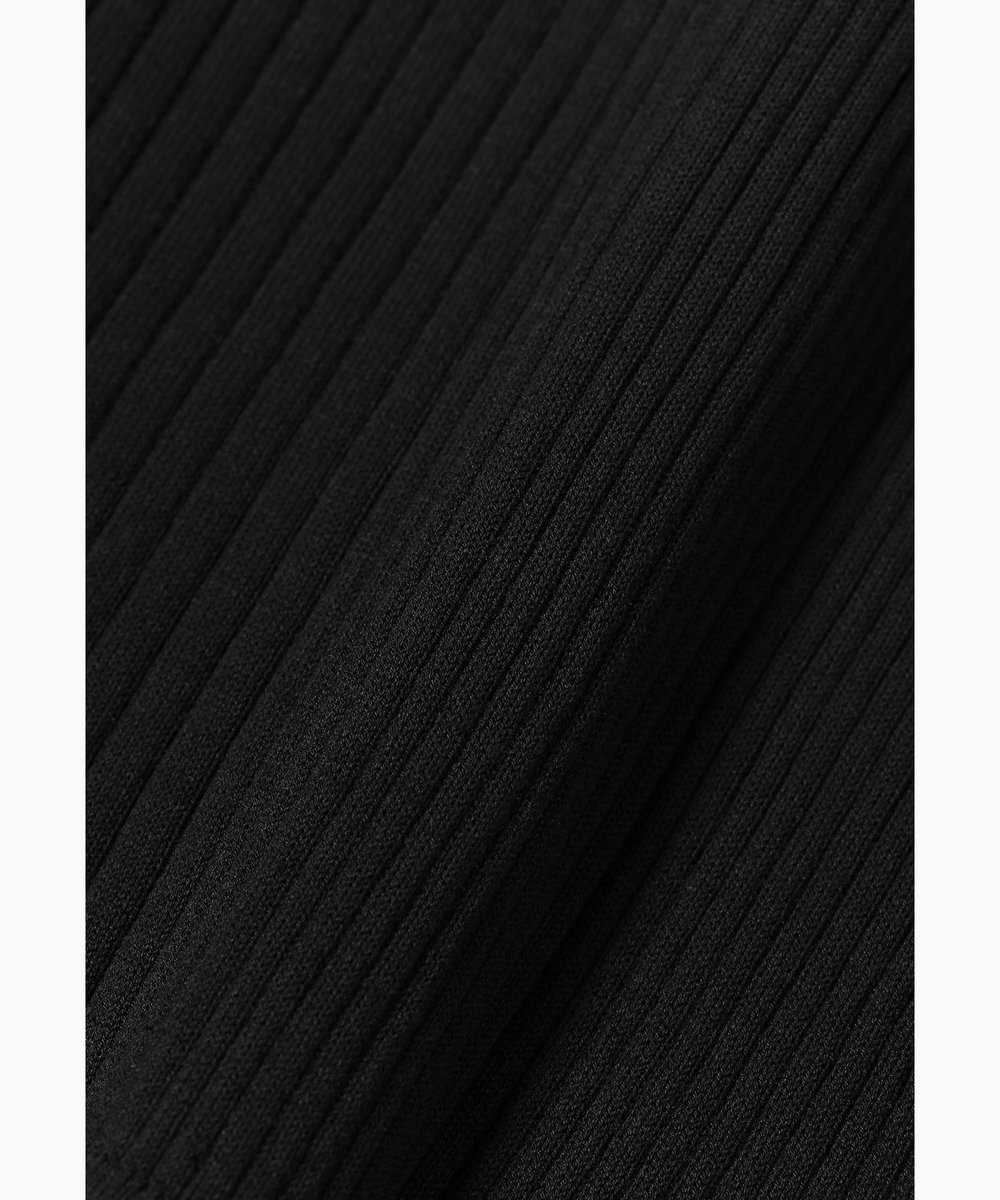 DÉPAREILLÉ COTTON RIB NO SLEEVE / コットンリブノースリーブ ブラック