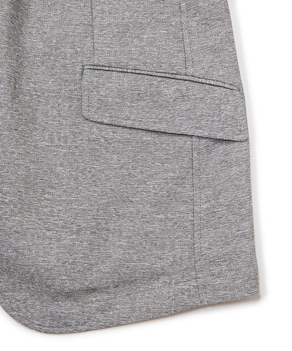 MEN'S BIGI 【ACTIVE TAILOR】カラミメッシュストレッチジャケット＜軽量/通気性/ストレッチ＞ グレー