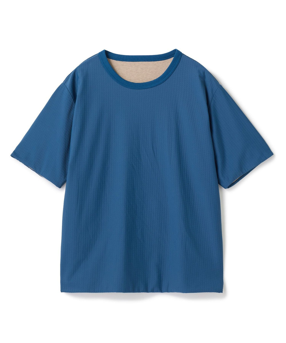 UNION STATION リバーシブルTシャツ ブルー