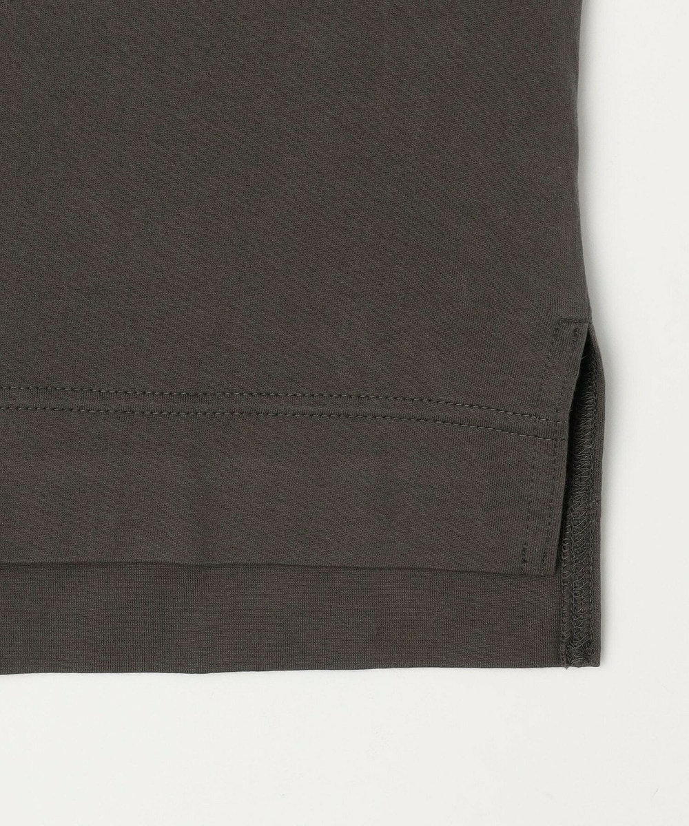 L'EQUIPE フレームロゴTシャツ チャコールグレー