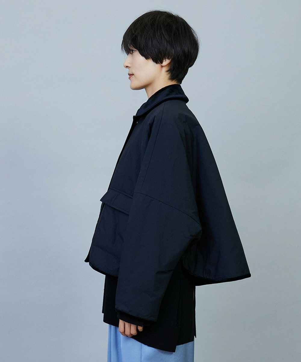 MOGA favi mercarto×MOGA　クロップドジャケットコート ブラック