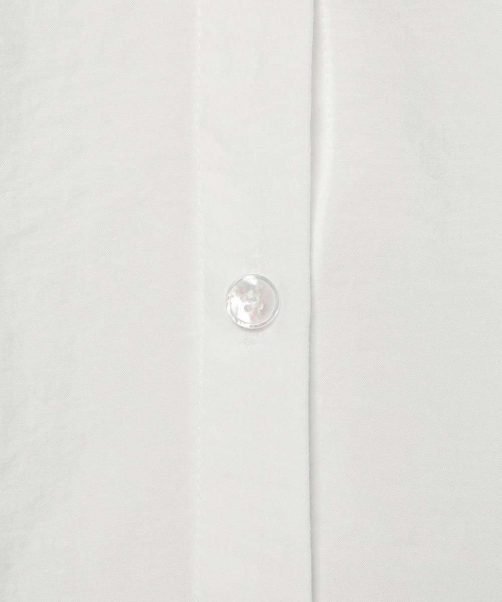 DÉPAREILLÉ SHEER SILK RUFFLE SLEEVELESS BLOUSE / シアーシルクラッフルスリーブレスブラウス ホワイト
