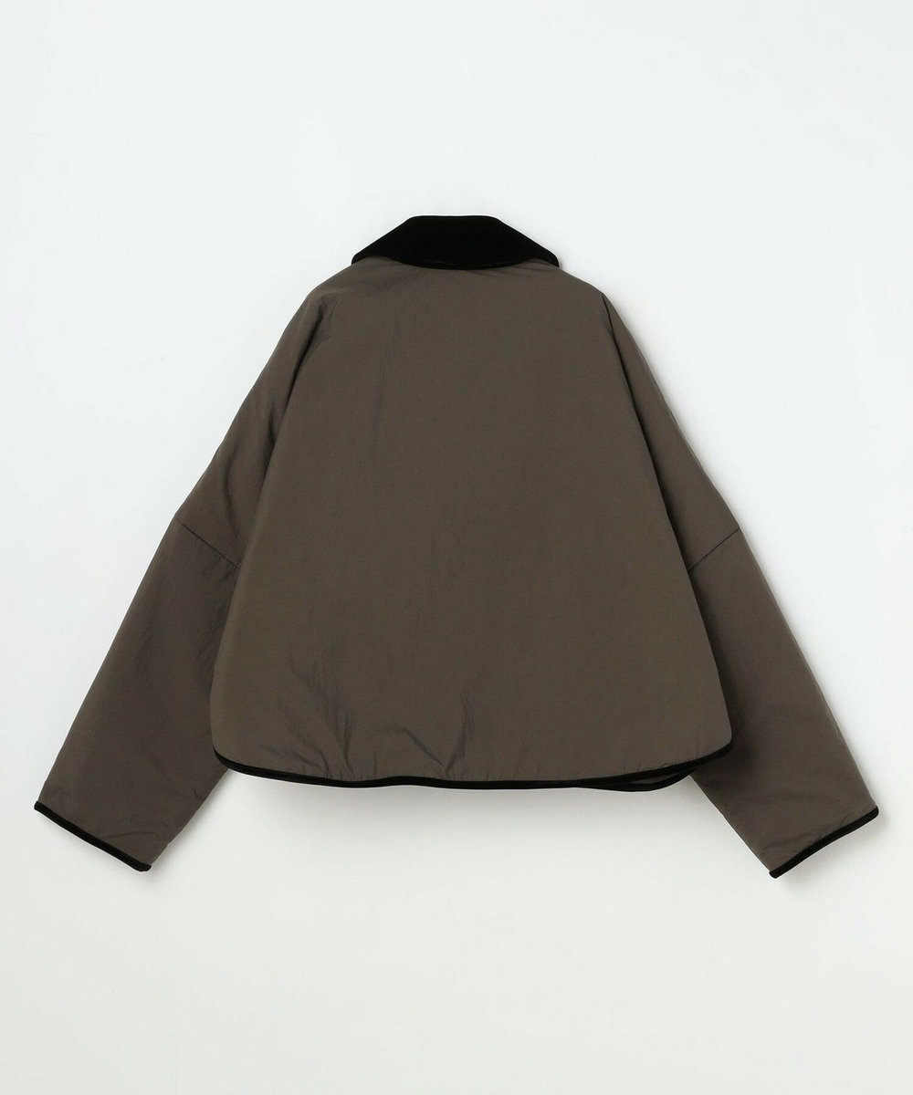 MOGA favi mercarto×MOGA　クロップドジャケットコート チャコールグレー