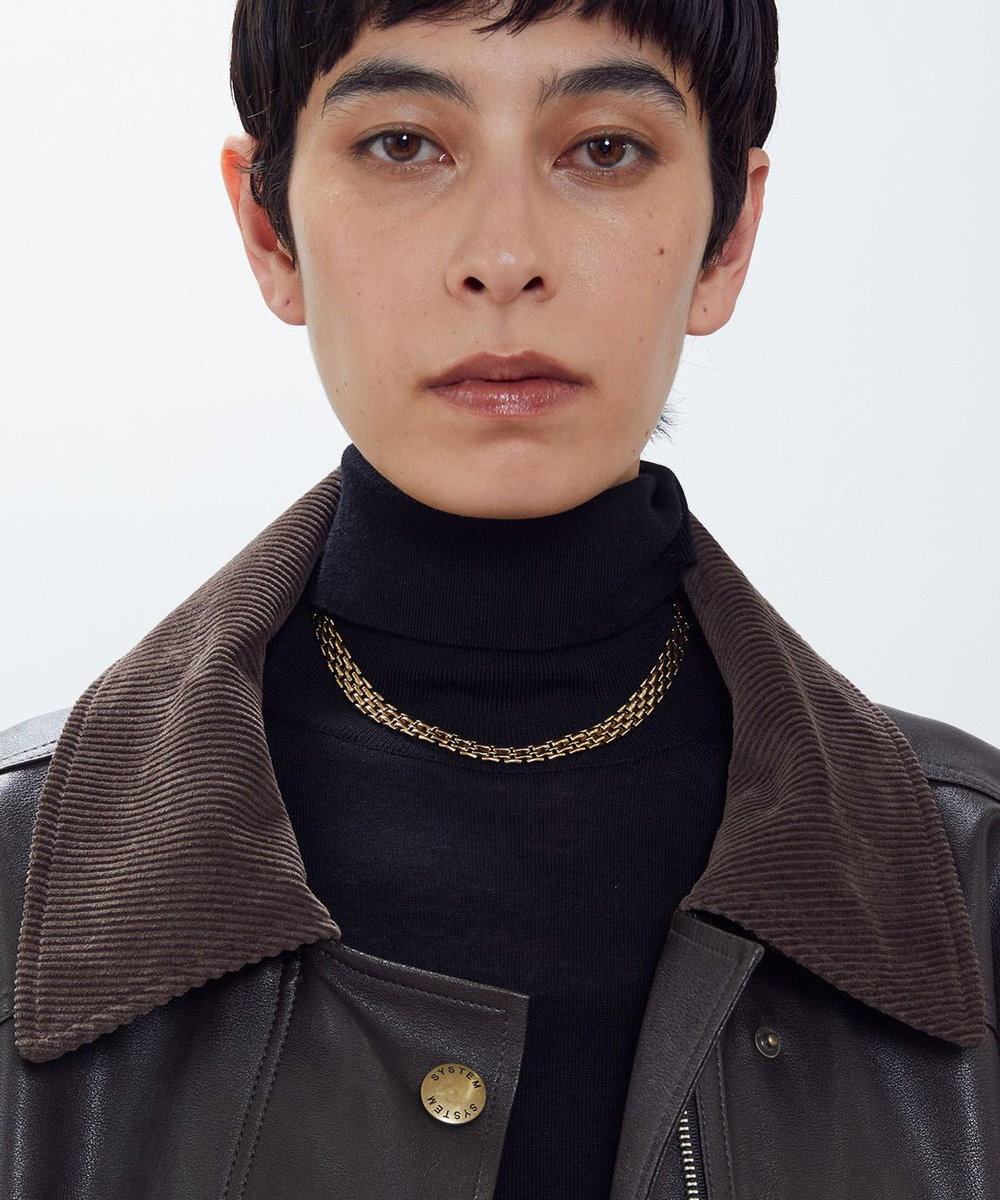 1er Arrondissement ＜PHILIPPE AUDIBERT (フィリップオーディベール)＞"Miller S"ネックレス（ゴールド） ゴールド