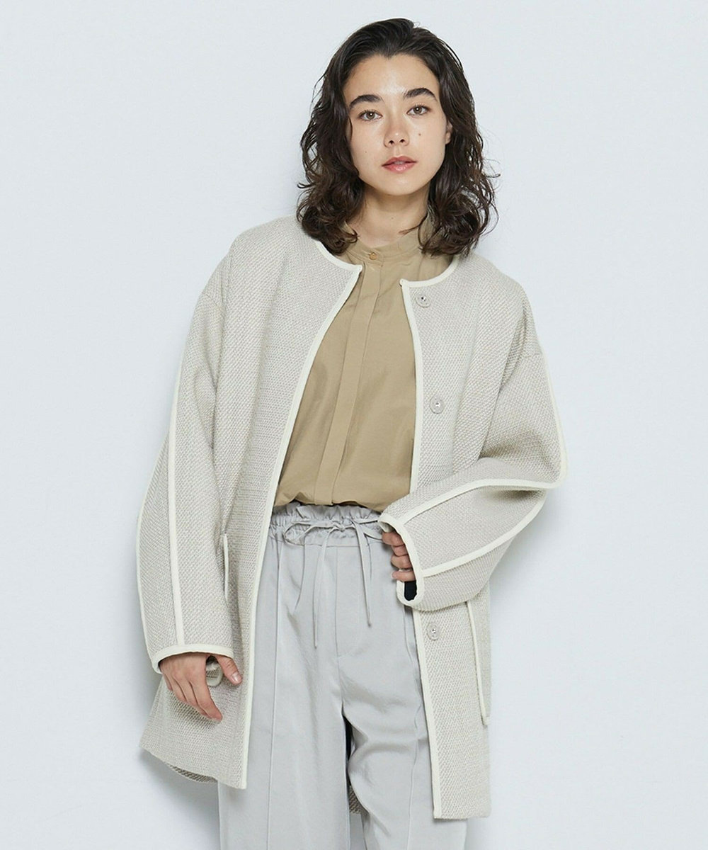 feerique タイプライターヴィンテージロングシャツ キャメル