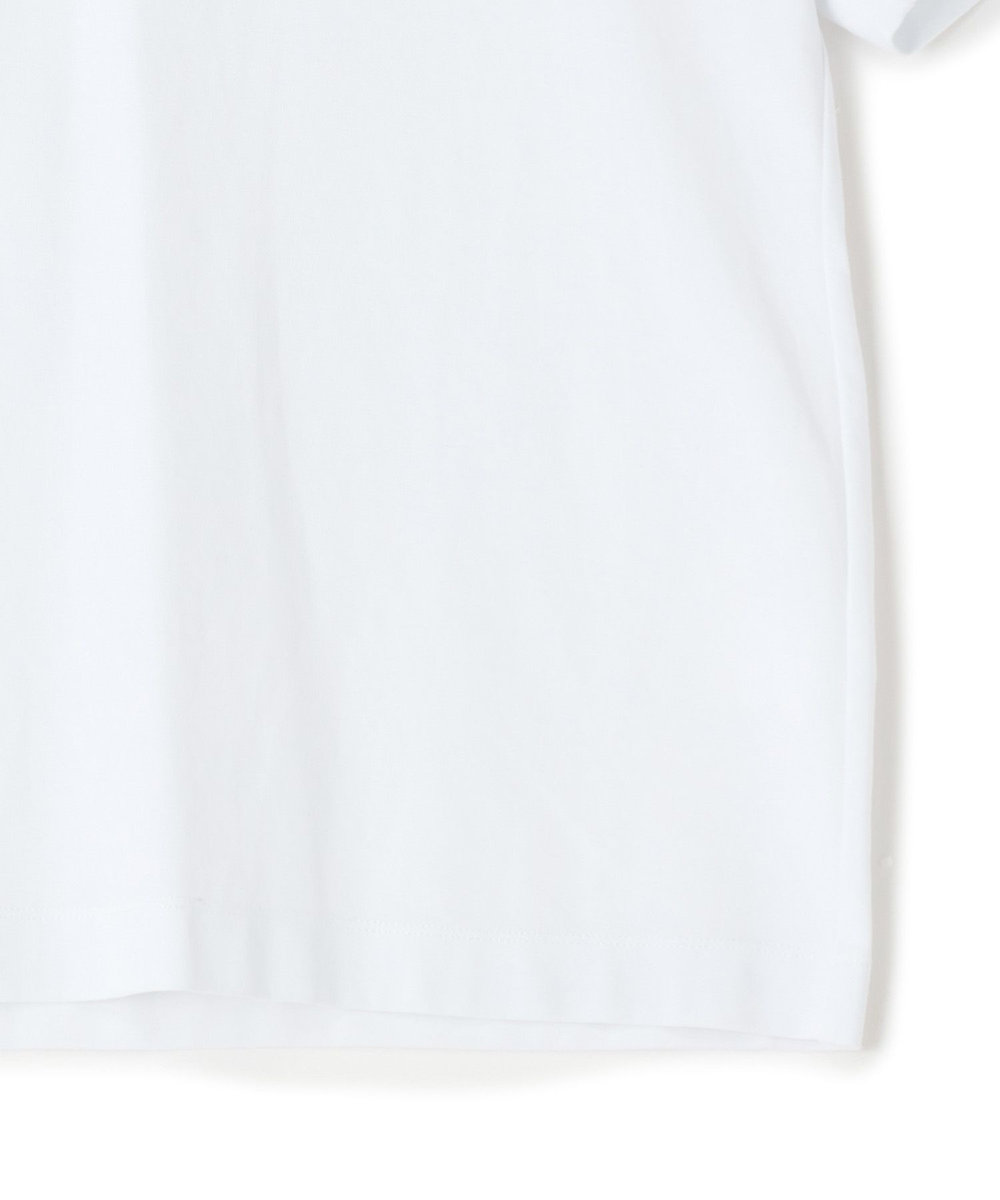 MEN'S BIGI 【ACTIVE TAILOR/アクティブテイラー】シルケットスムースクルーネックTシャツ＜接触冷感 / UVカット＞ ホワイト