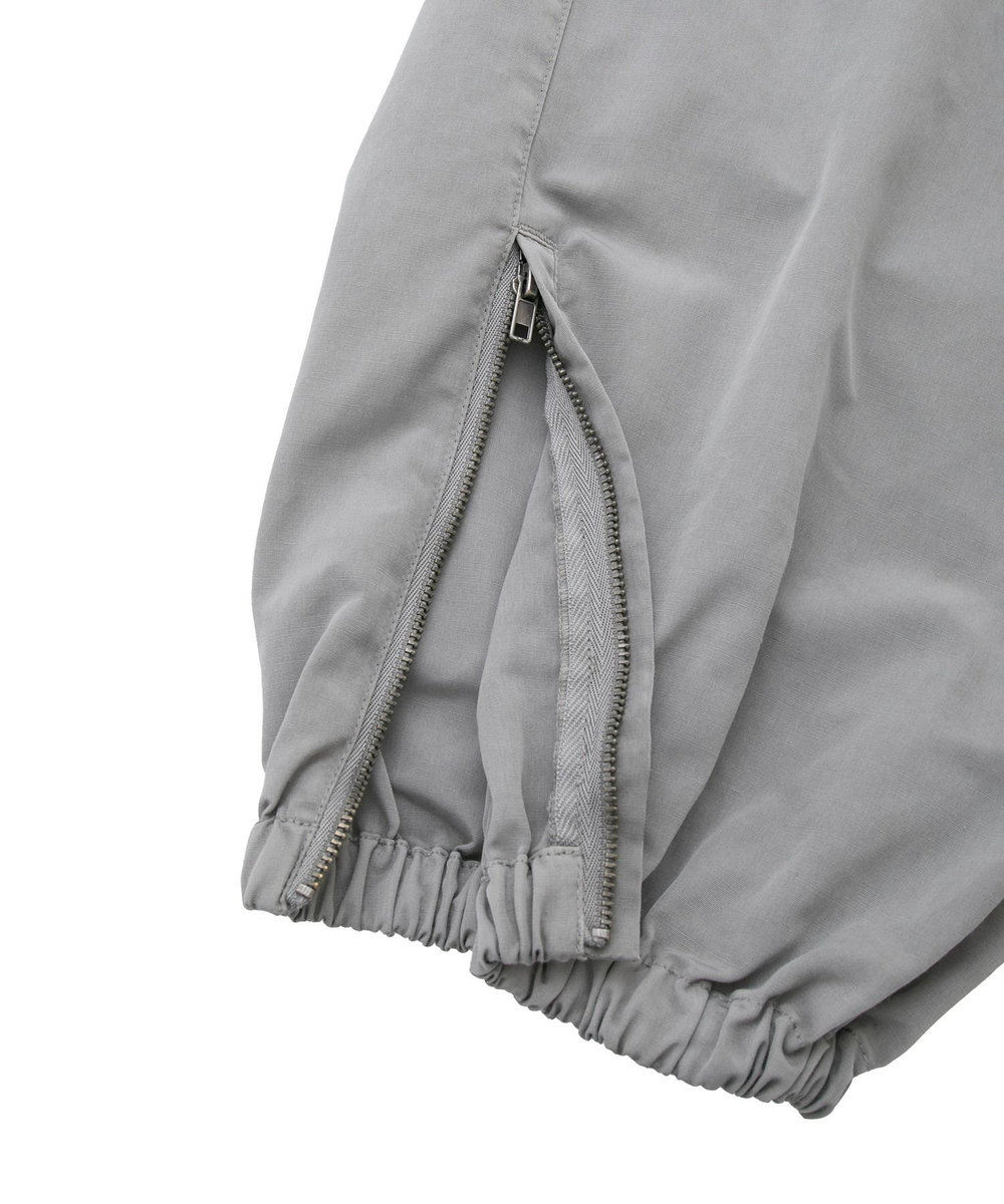 MEN'S BIGI コットンナイロンピグメント加工パンツ オフホワイト