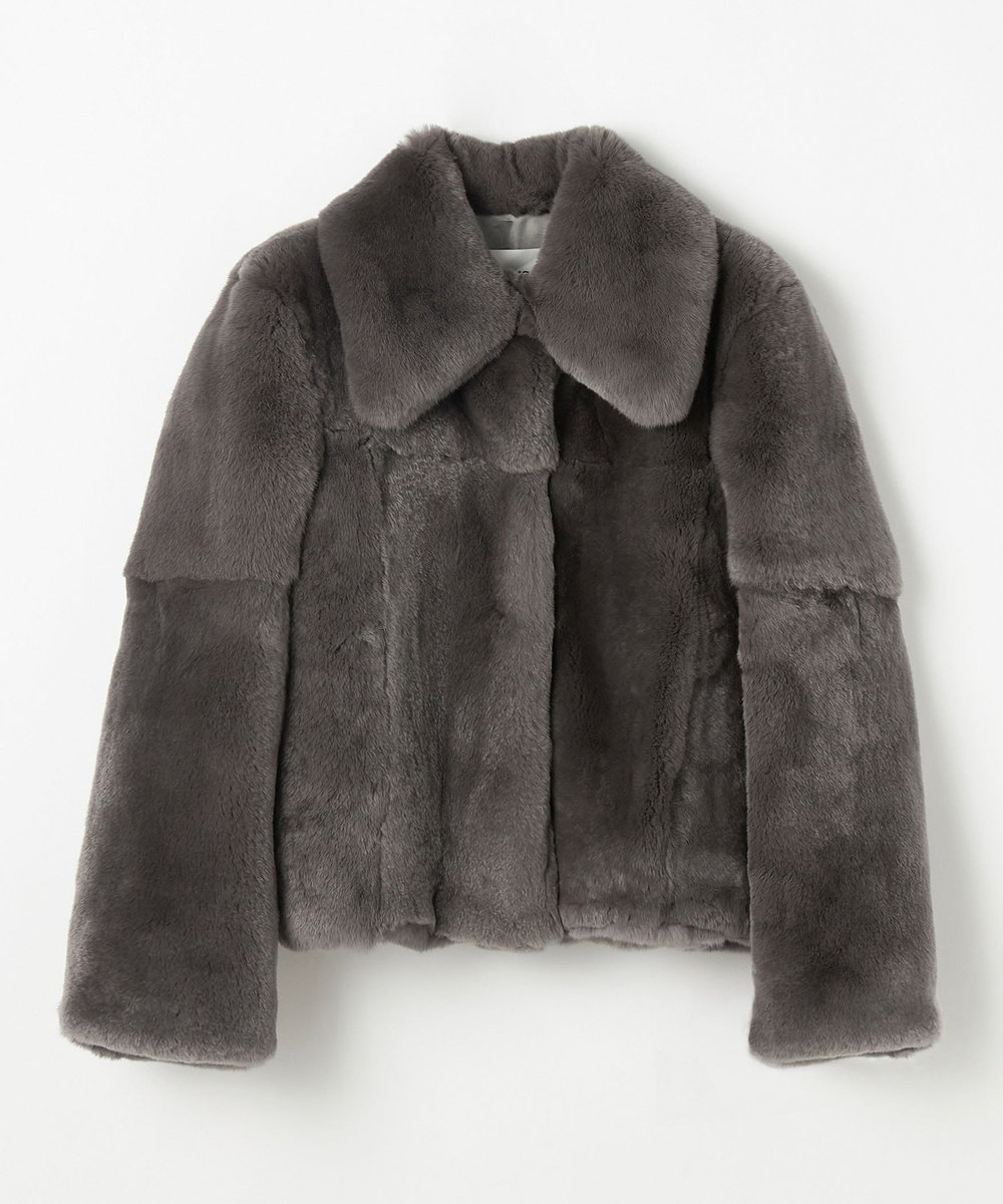 1er Arrondissement ＜CARUS/カルス＞ファーコート グレー