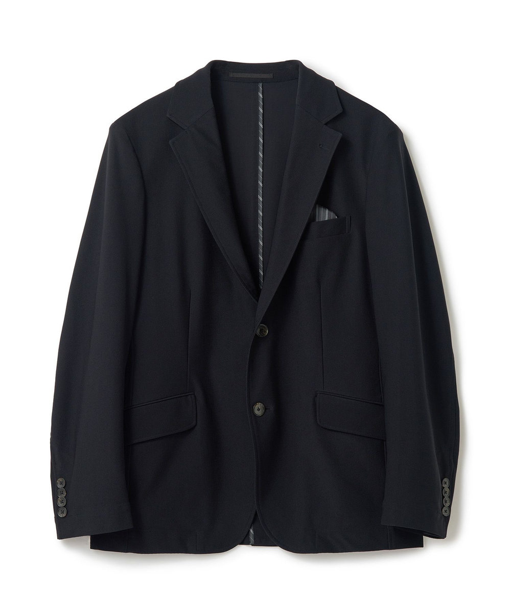 MEN'S BIGI 【ACTIVE TAILOR】Air tool テーラードジャケット＜高通気性/ストレッチ/接触冷感/UVカット/防シワ＞ ブラック