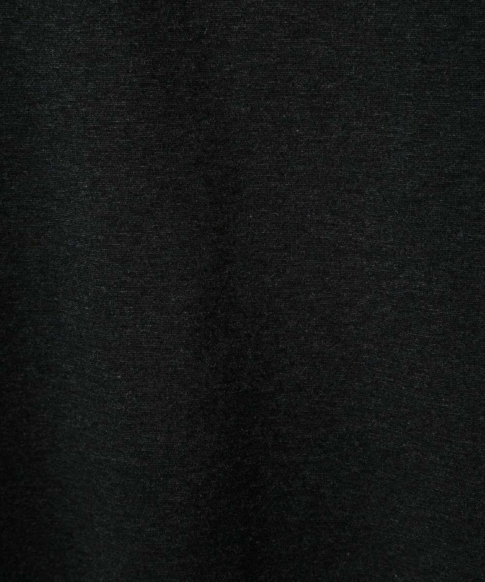 MEN'S BIGI 【ACTIVE TAILOR/アクティブテイラー】シルケットスムースVネックTシャツ＜接触冷感 / UVカット＞ ネイビー