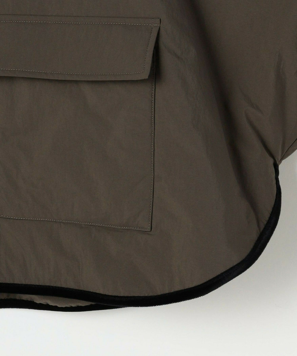 MOGA favi mercarto×MOGA　クロップドジャケットコート チャコールグレー