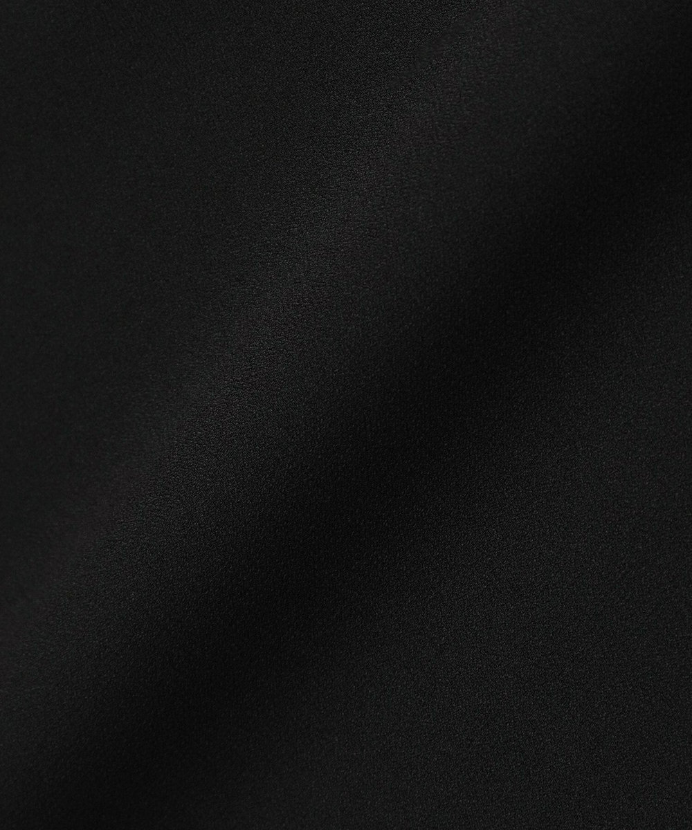 L'EQUIPE バックサテンワンピース ブラック