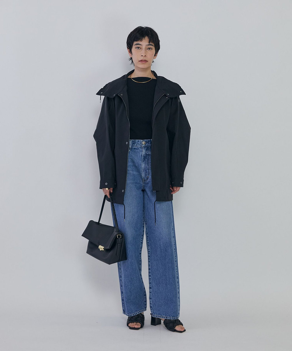 1er Arrondissement ＜VACHEMENT×1er Arrondissement＞別注グログランスタンドブルゾン ブラック