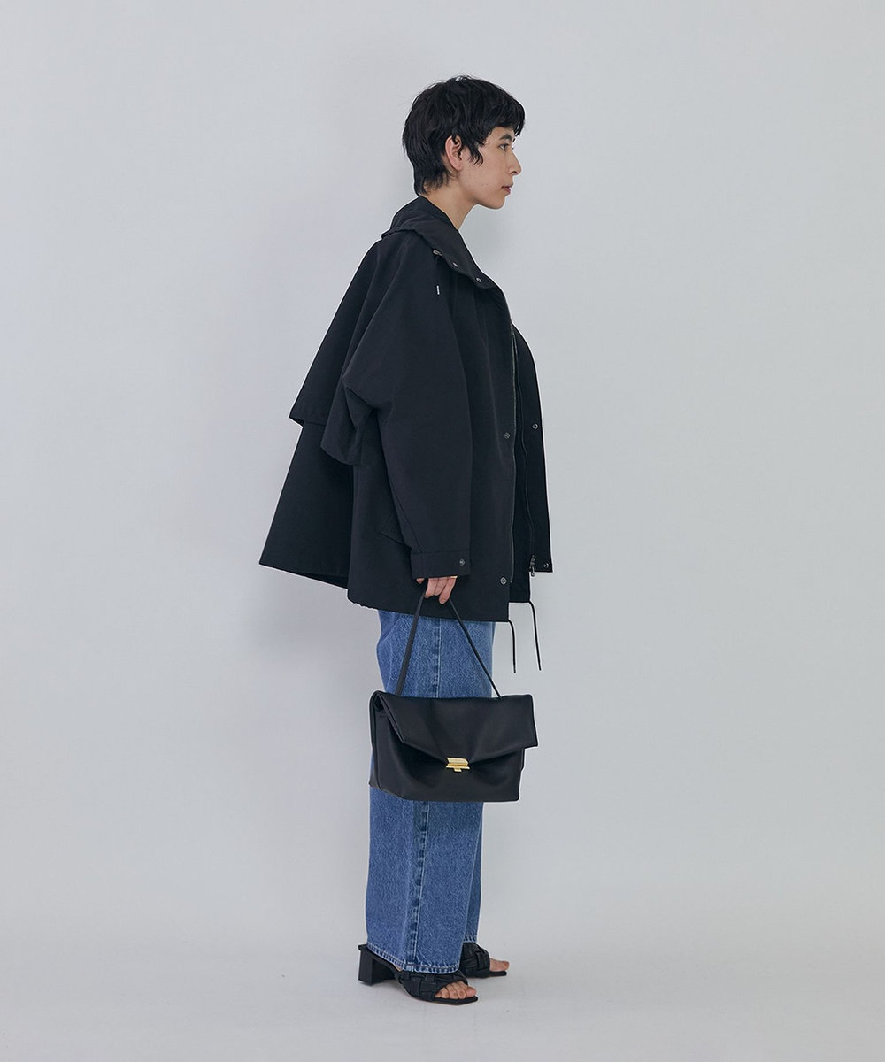 1er Arrondissement ＜VACHEMENT×1er Arrondissement＞別注グログランスタンドブルゾン ブラック
