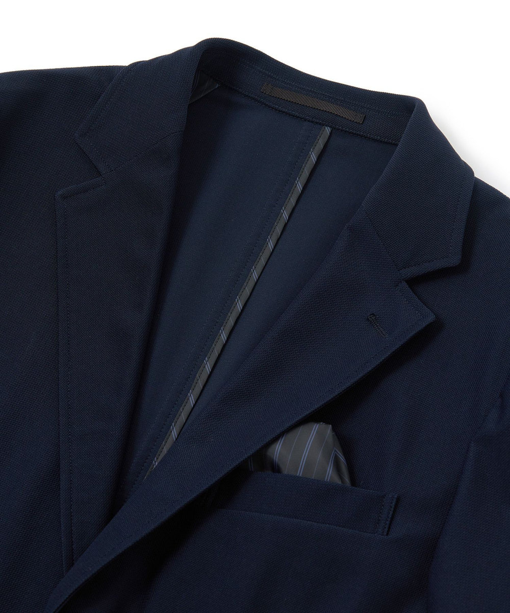 MEN'S BIGI 【ACTIVE TAILOR】Air tool テーラードジャケット＜高通気性/ストレッチ/接触冷感/UVカット/防シワ＞ ネイビー