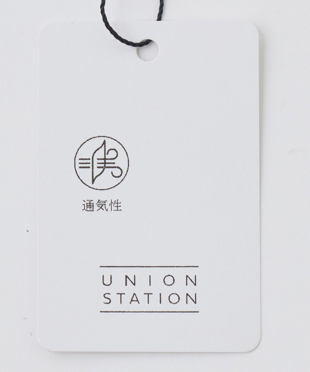 UNION STATION 【セットアップ対応】カラミ織りテーラードジャケット〈通気性〉 ライトグレー