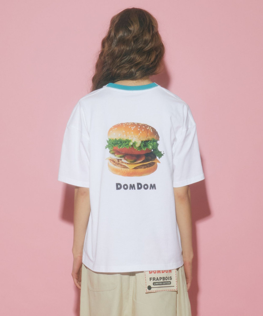 FRAPBOIS ポケバーガーT（DOMDOMコラボ） ホワイト
