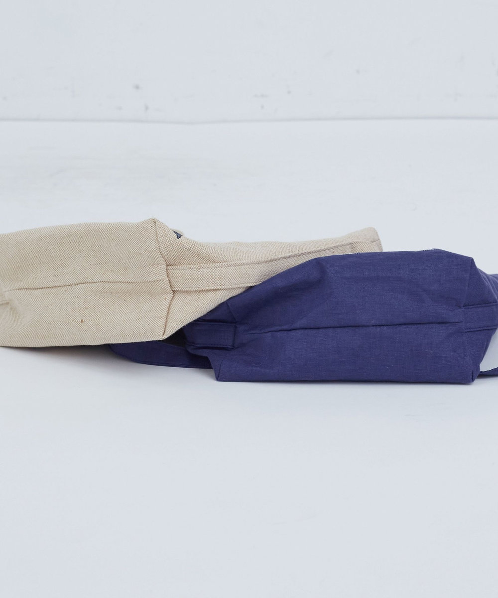 ADIEU TRISTESSE 【2way】トリ刺繍バッグ ベージュ